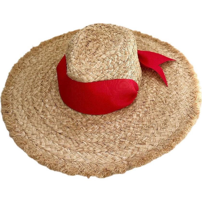 Women'S The Hydrangea Wide Grosgrain Ribbon Sun Hat