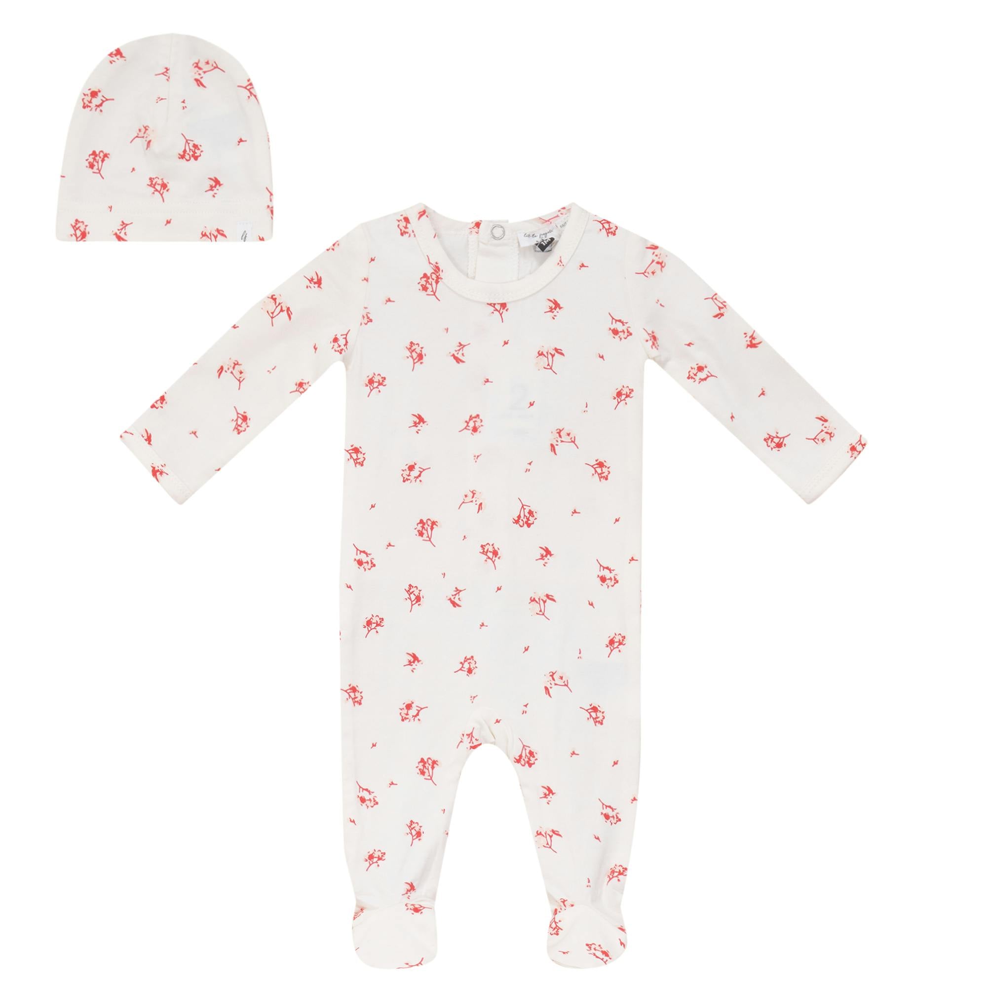 Flower Print Onesie