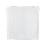 Cotton Muslin Swaddle Blanket 3 Pack - White