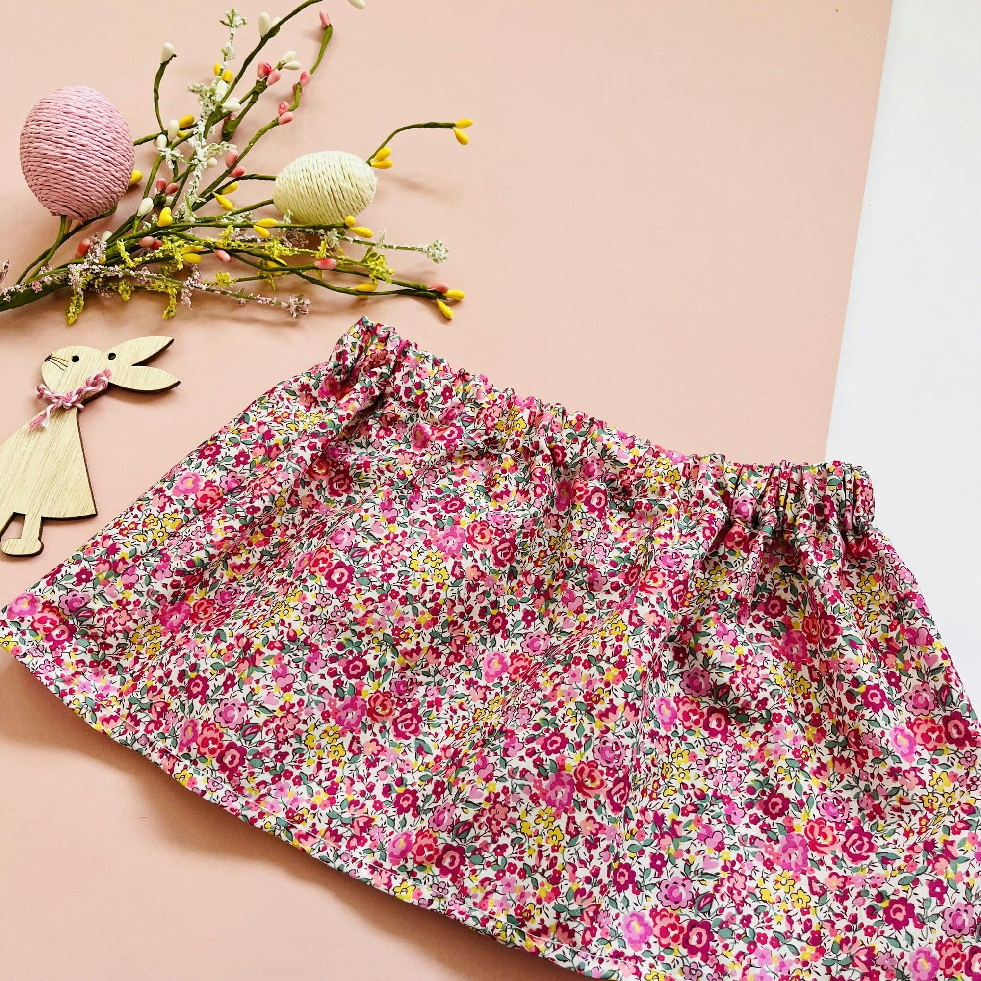 Liberty Of London Childrens Elasticated Skirt, Multi