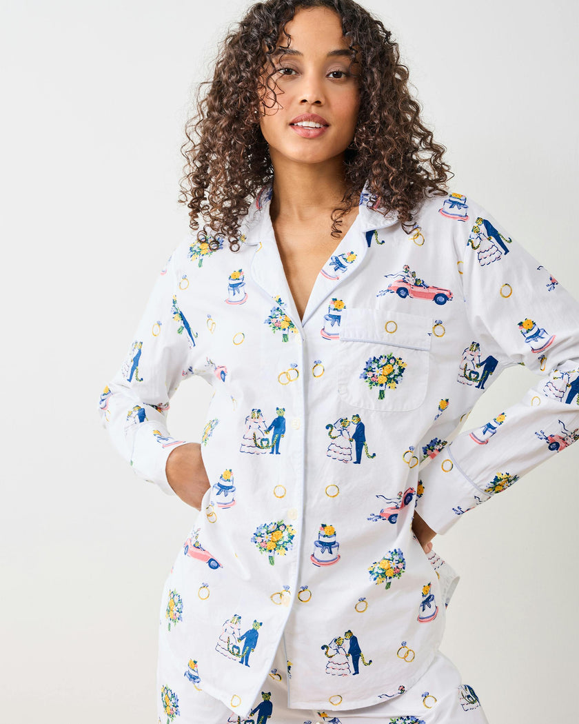 Happily Ever After - Long PJ Set - Cloud