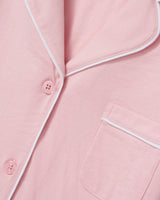 The Poppy Lightweight Pima Short Set in Pink