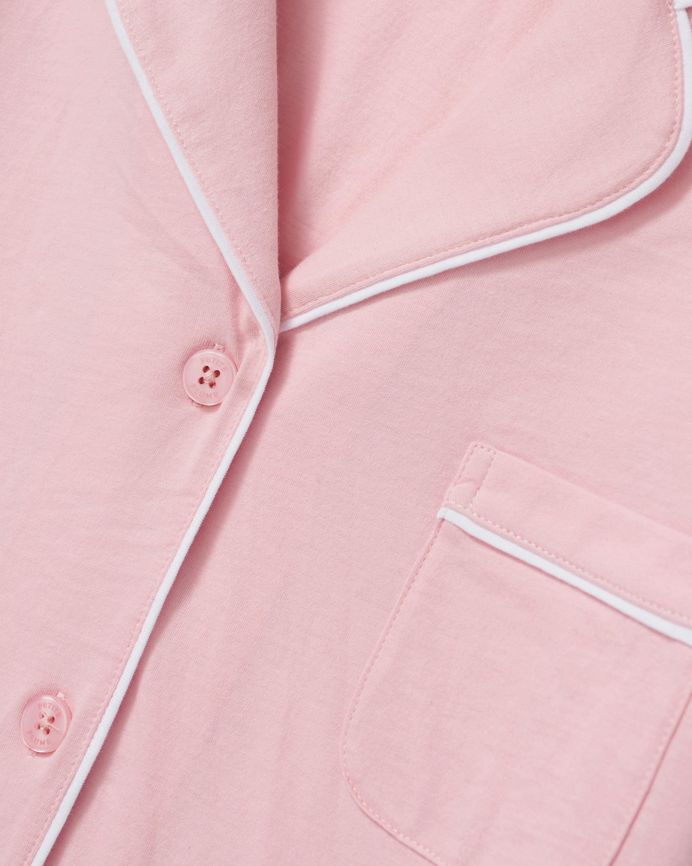 The Poppy Lightweight Pima Short Set in Pink
