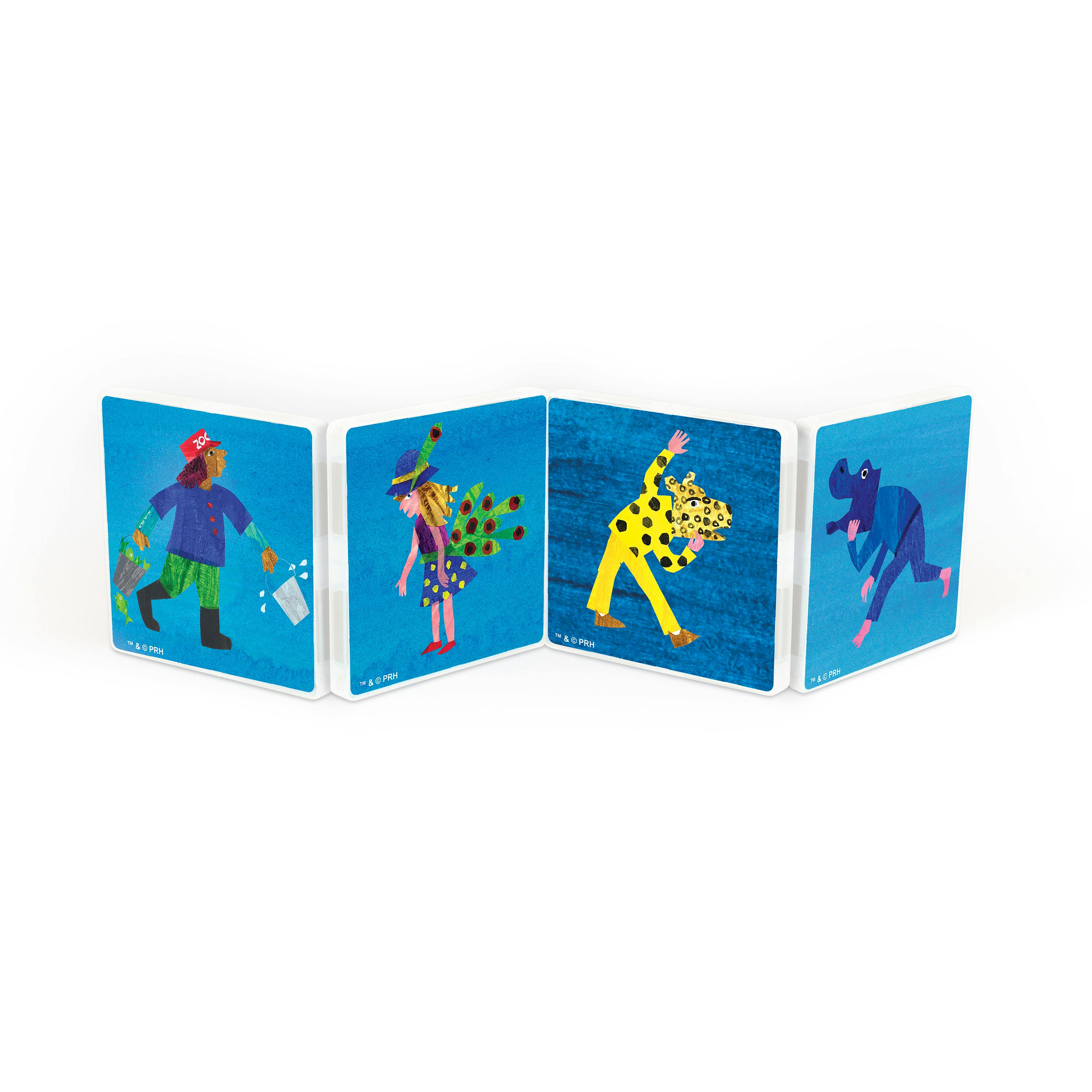 Eric Carle Brown Bear & Polar Bear Magnetic Tiles Combo Set