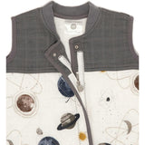 Cotton Muslin Quilted Sleep Bag - Planetary