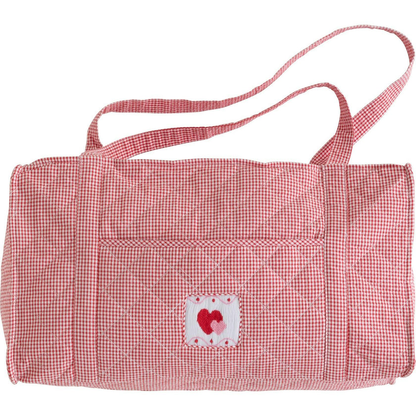 Quilted Luggage - Hearts