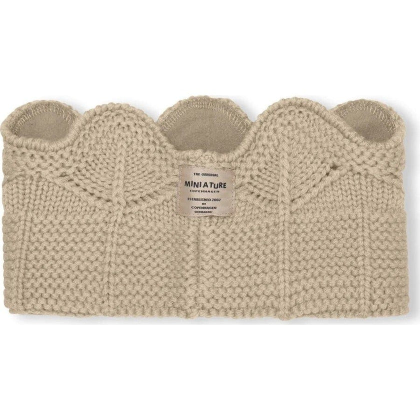 MINI A TURE MATCINNI Fleece Lined Headband - Savannah Tan