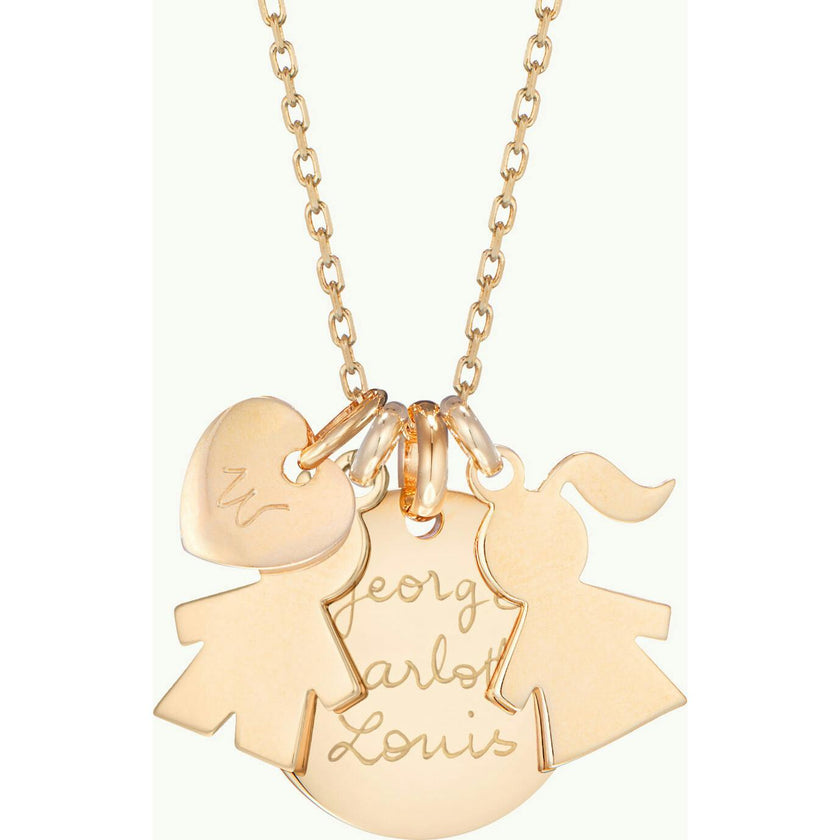 The Duchess Necklace, 14k Gold Plated
