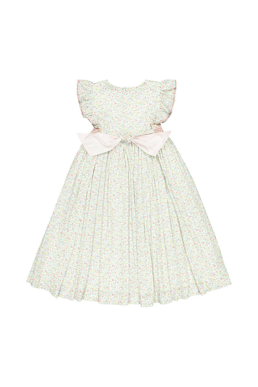 Alizée Cherry Empire Ankle Length Dress
