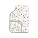 Cotton Muslin Burp Cloth - Garden Bees