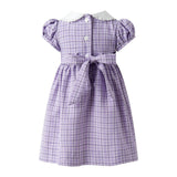 Check Frill Front Dress & Bloomers