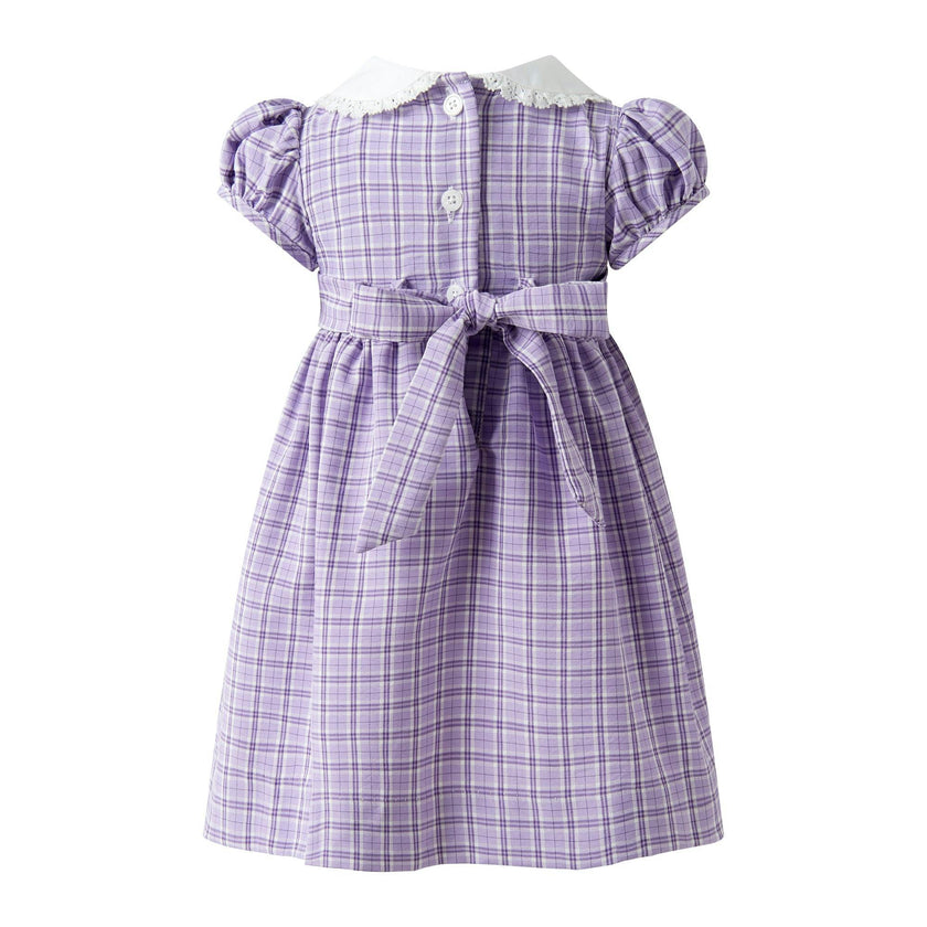 Check Frill Front Dress & Bloomers