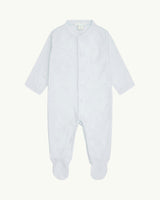Angel Wing™ Pointelle Sleepsuit - Blue