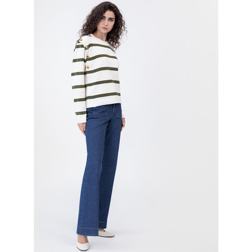 Women's Berk Top, Cream