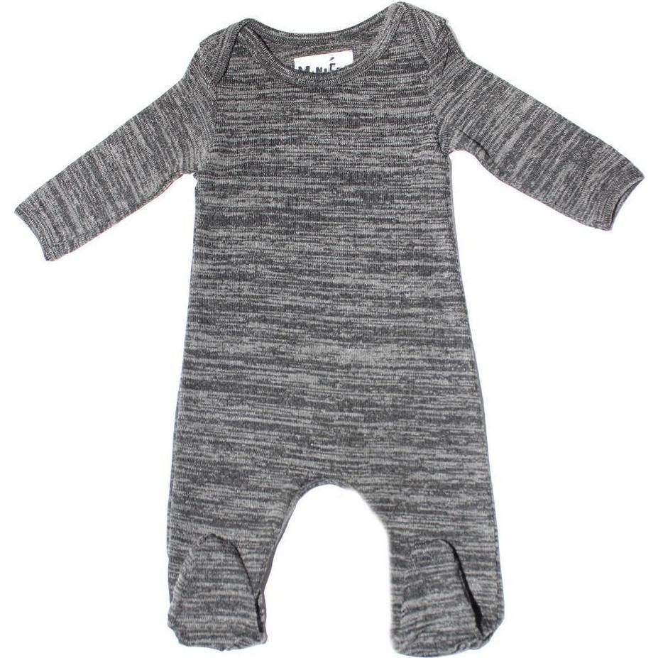 Sweater Knit Long Sleeve Footie