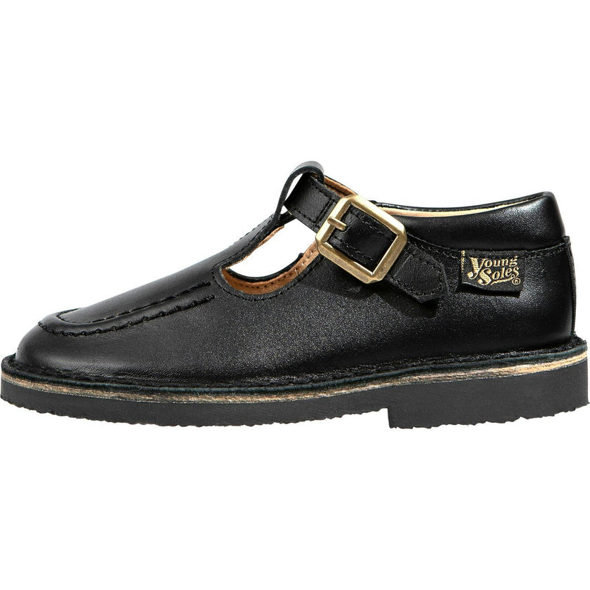 Parker T-Bar Shoe, Black