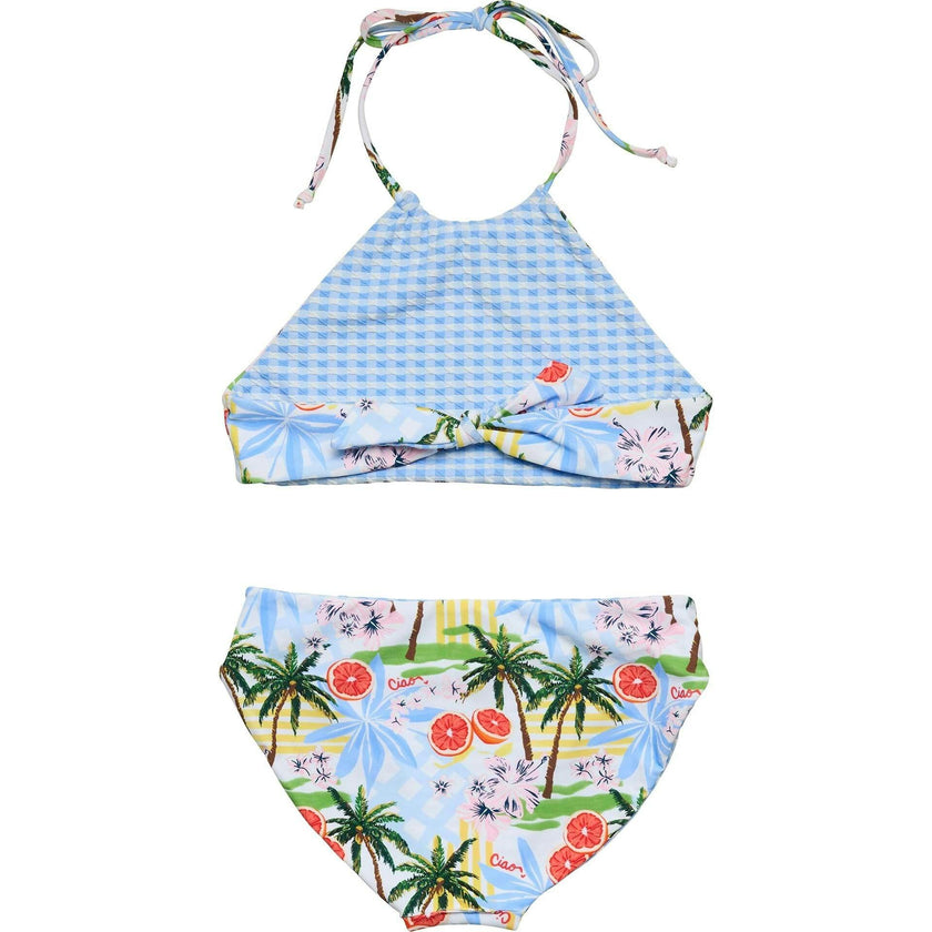 Ciao Paradiso Reversible Halter Bikini
