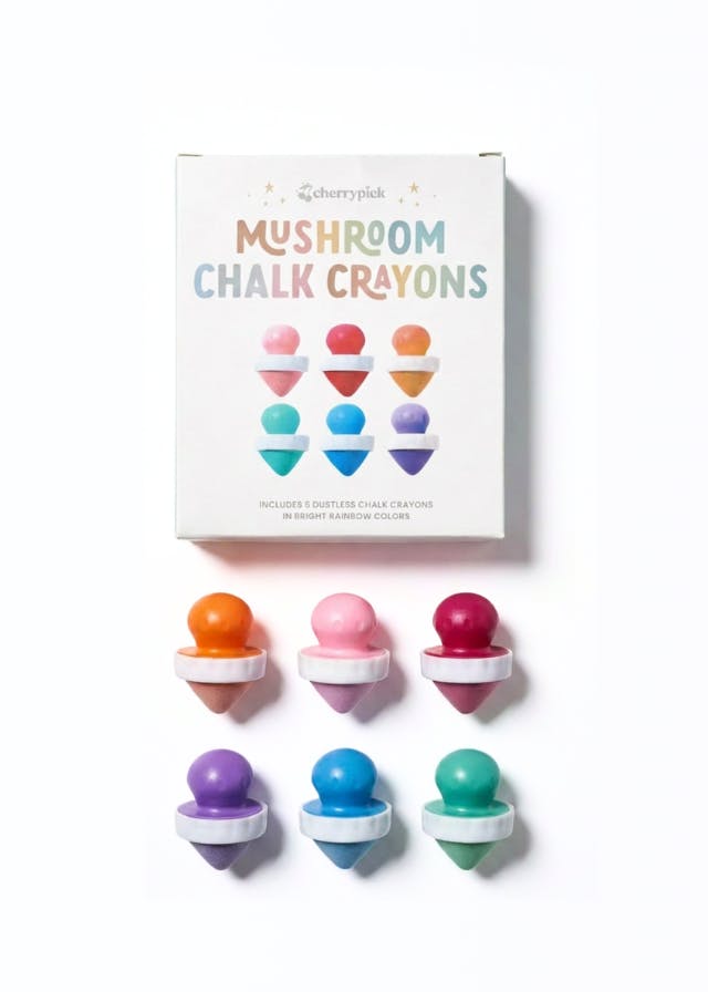 Mushroom Chalk Crayons for Magic Playwall