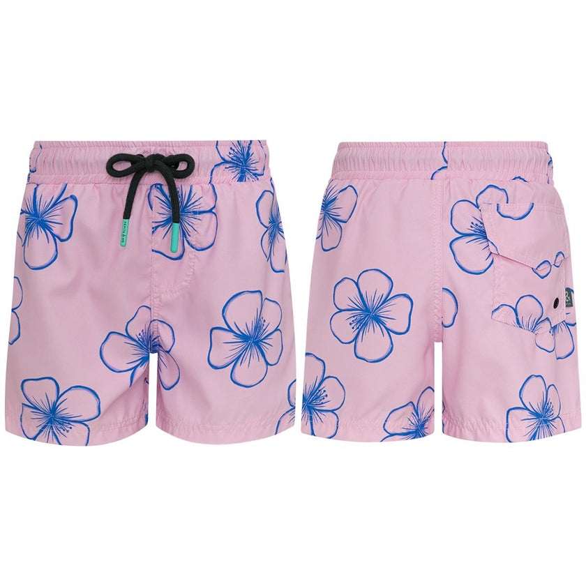 SEA FLOWER ROSADO - SWIMSHORTS