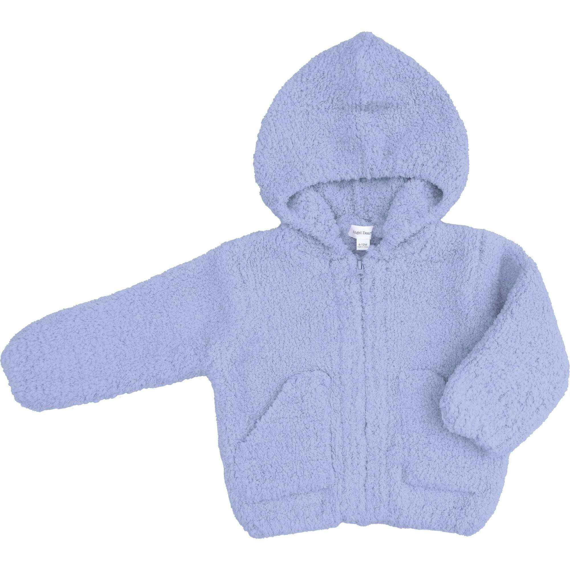 Chenille - Lavender Hooded Jacket