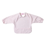 Magnetic Long Sleeve Bib - Petal Check