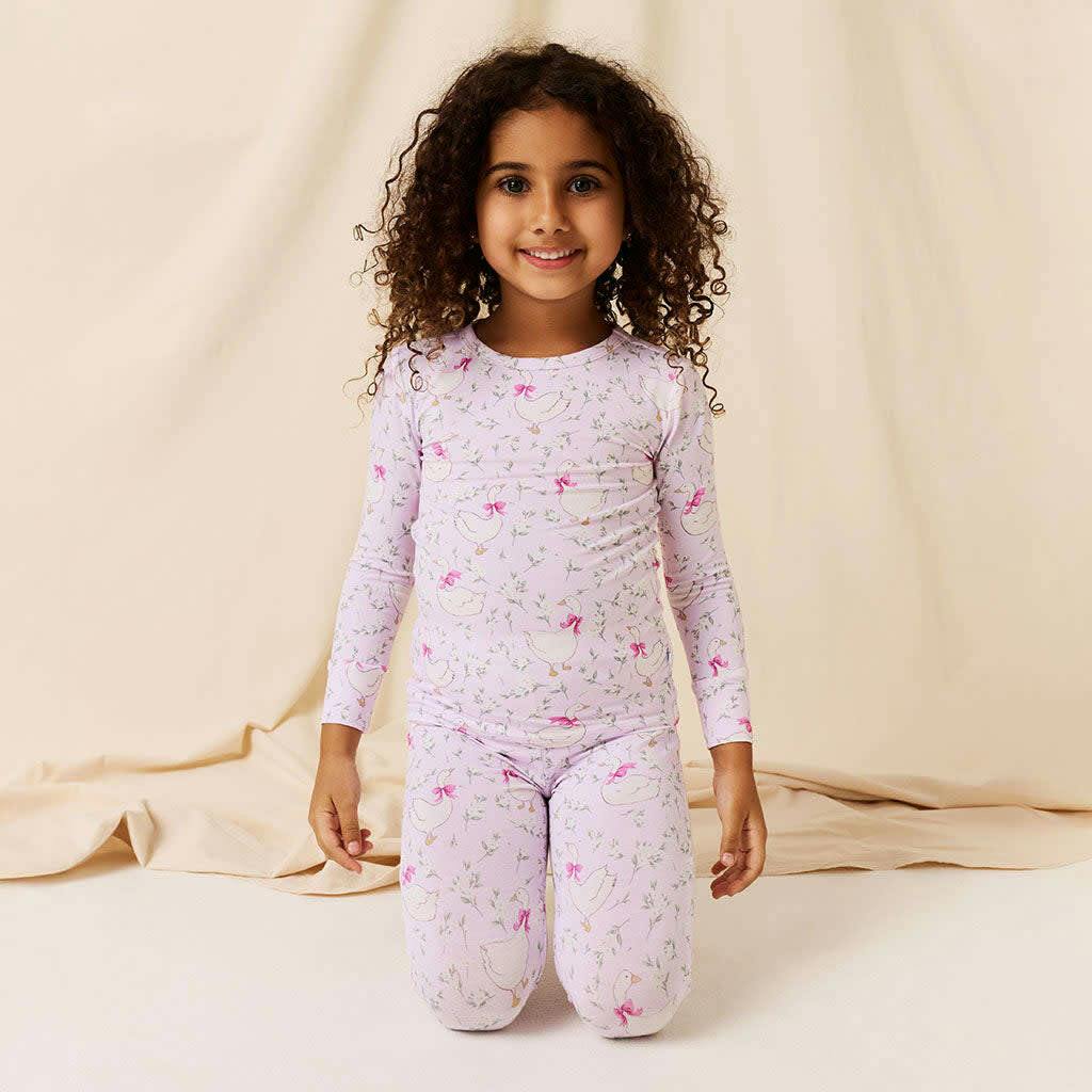 Goose Blossoms Classic Pajama Set