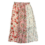 Girls Panel Maxi Skirt in Multirose