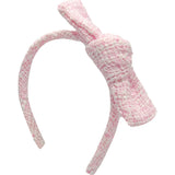 Tweed Bow Headband