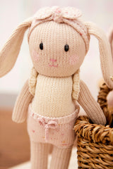 Pia the bunny Girl 11" Confetti pink