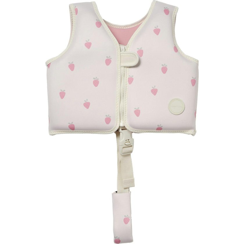 Kids Swim Vest: -3Y - Strawberry Sunshine