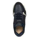 Navy Gray Alfier Low Cut Shoes