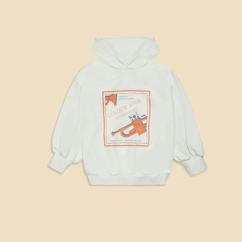 Organic Weekend Hoodie in Blue Haze