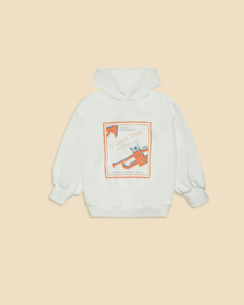 Organic Weekend Hoodie in Blue Haze