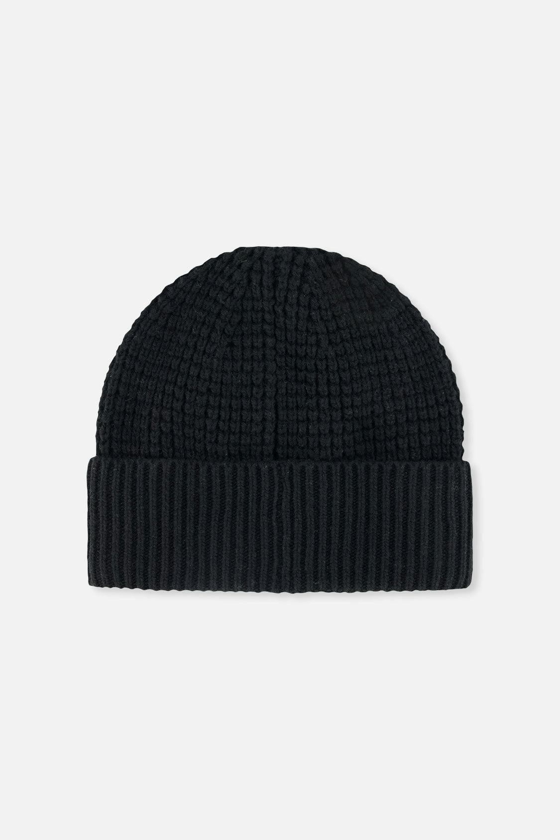 Winter Knit Hat Black