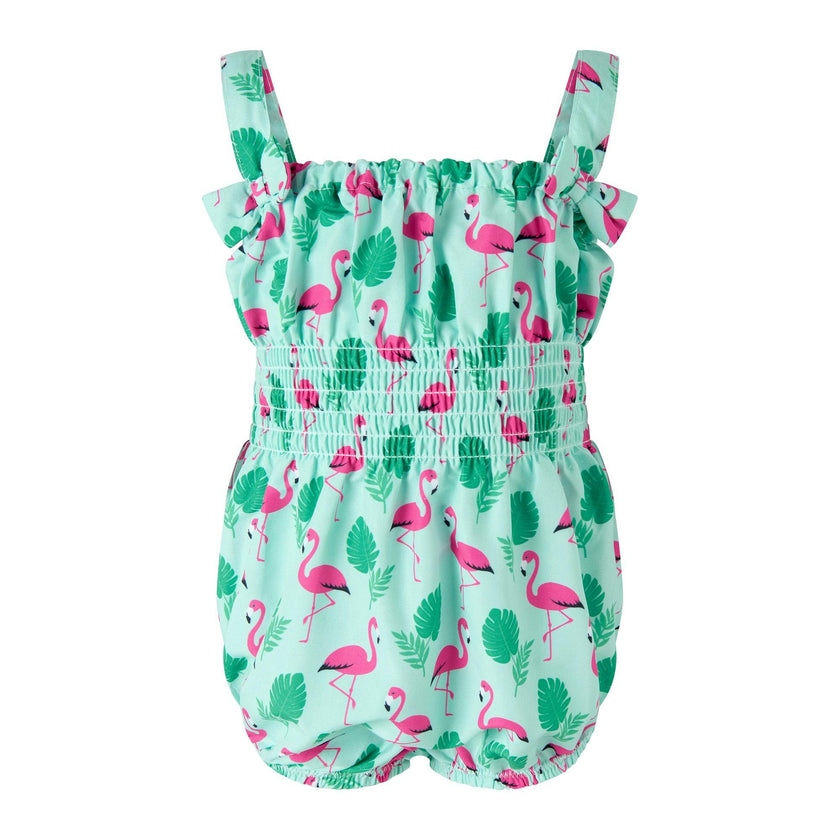 Green Flamingo Swim Bubble