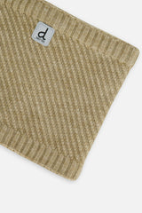 Winter Knit Neckwarmer Taupe