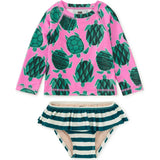 Rash Guard Baby Swim Set, Multi