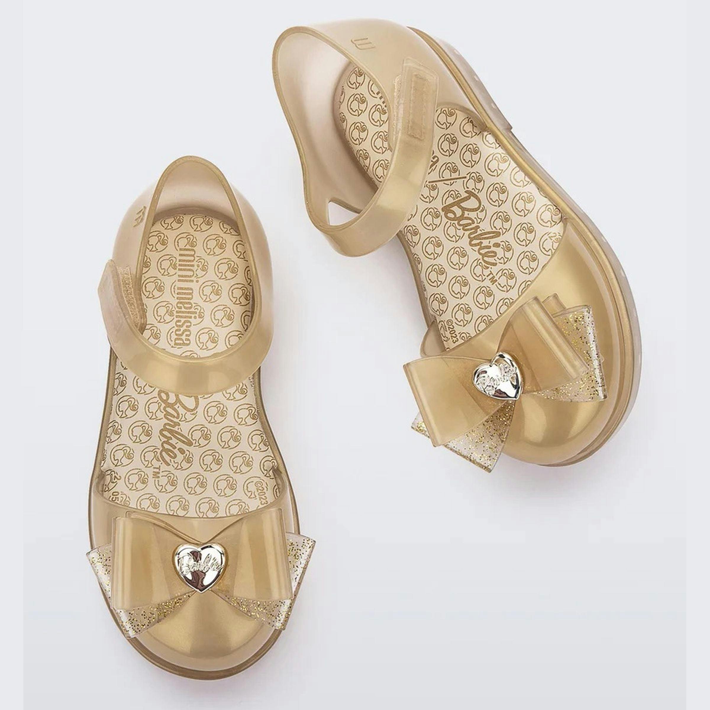 Pearly Beige Amy Barbie Sandals