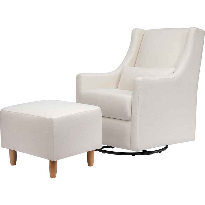 Toco Swivel Glider and Ottoman