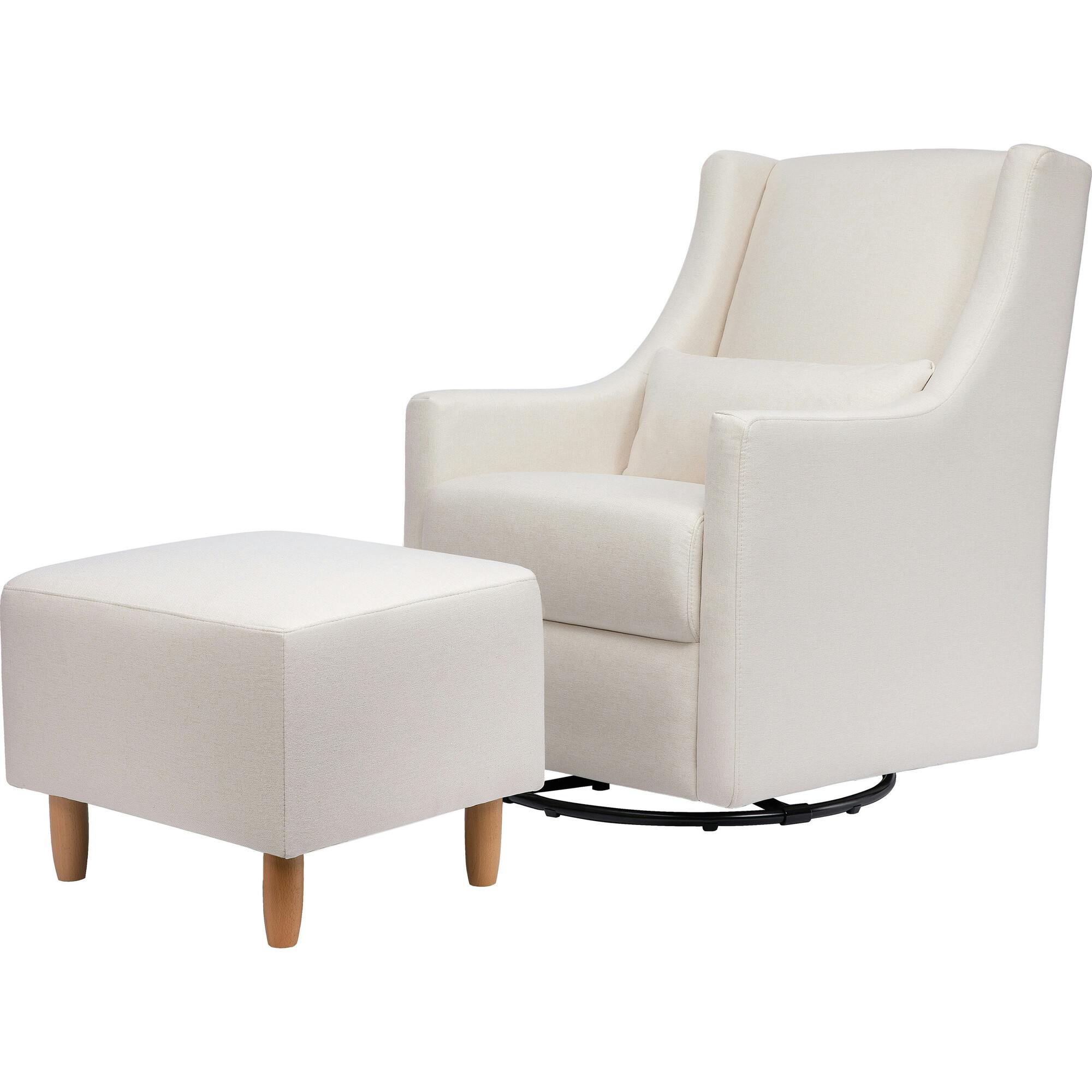 Toco Swivel Glider and Ottoman