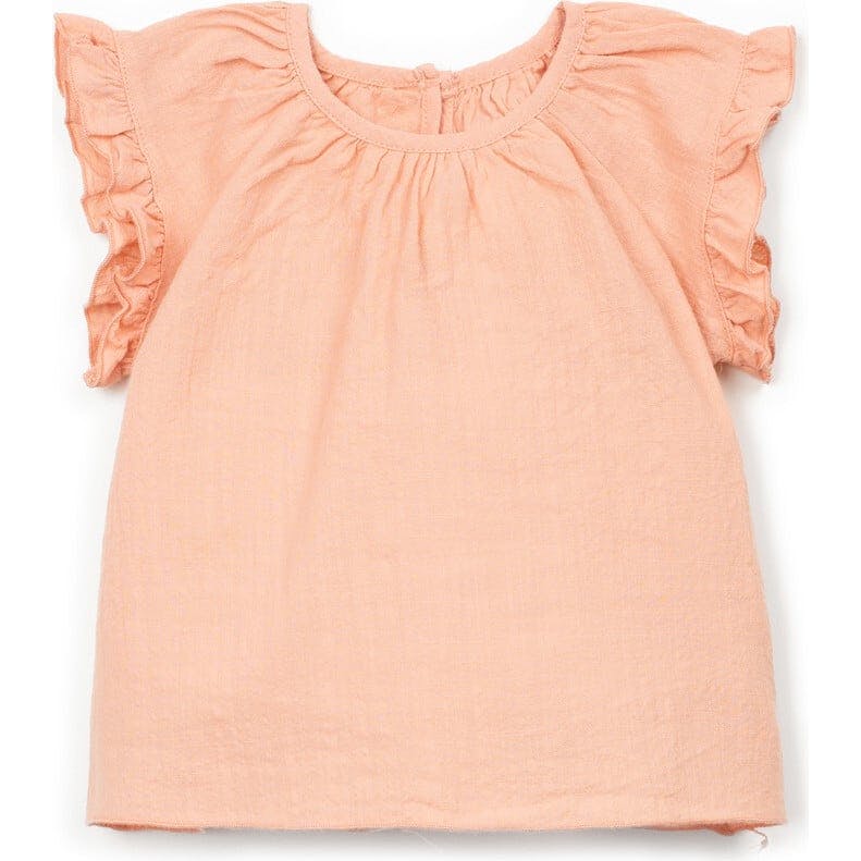 Flutter Sleeve Woven Tunic