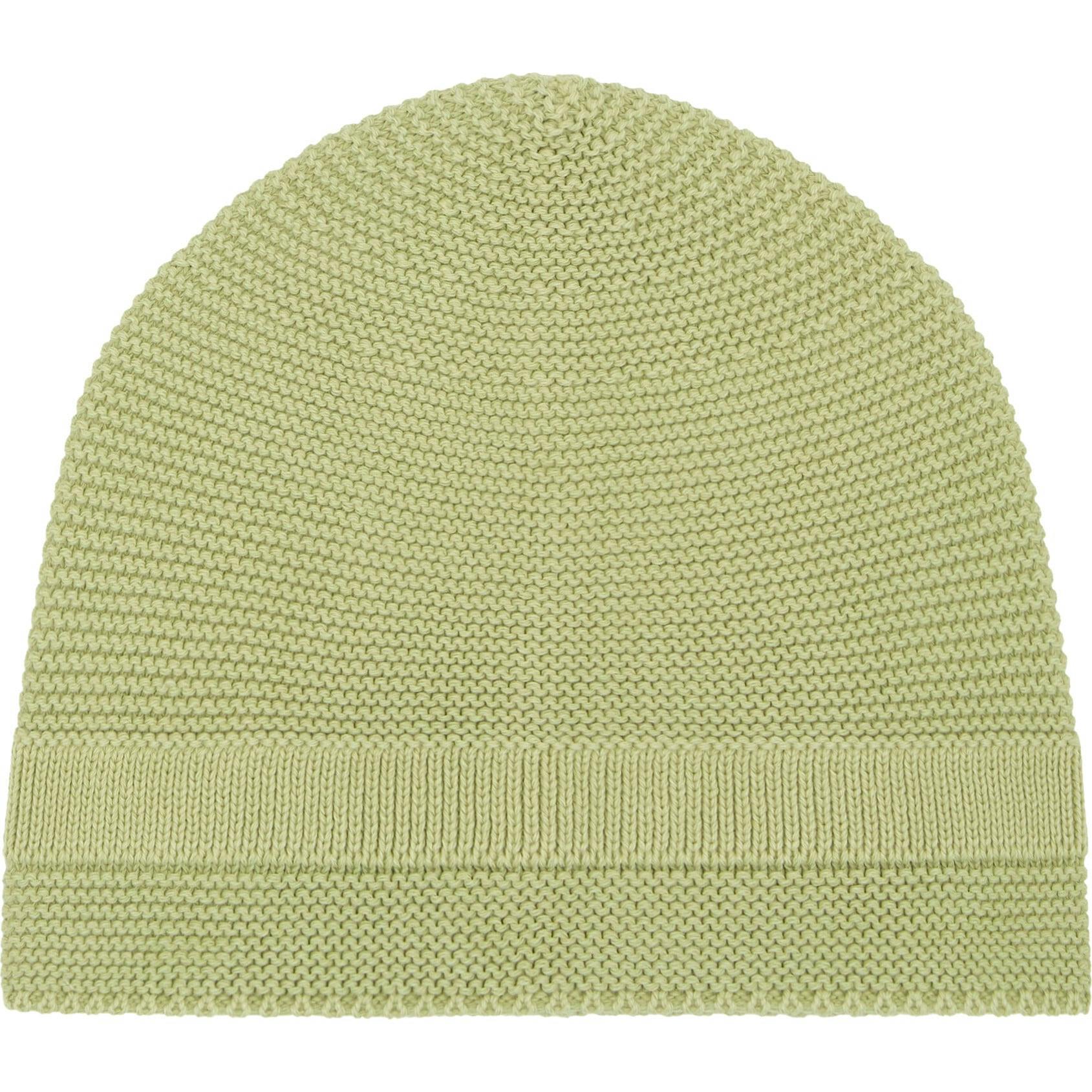 Organic Cotton Knit Hat, Green