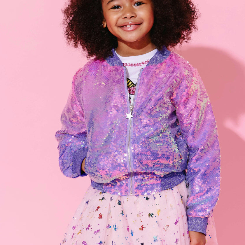Rainbow Metallic Tutu