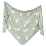 Knit Swaddle Blanket - Baker