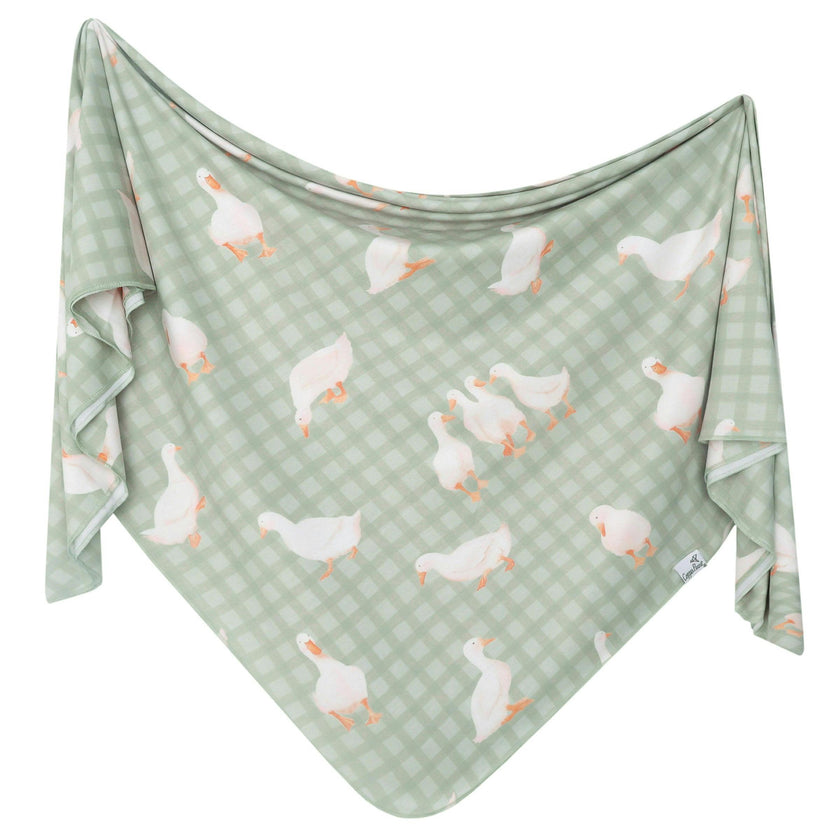 Knit Swaddle Blanket - Baker