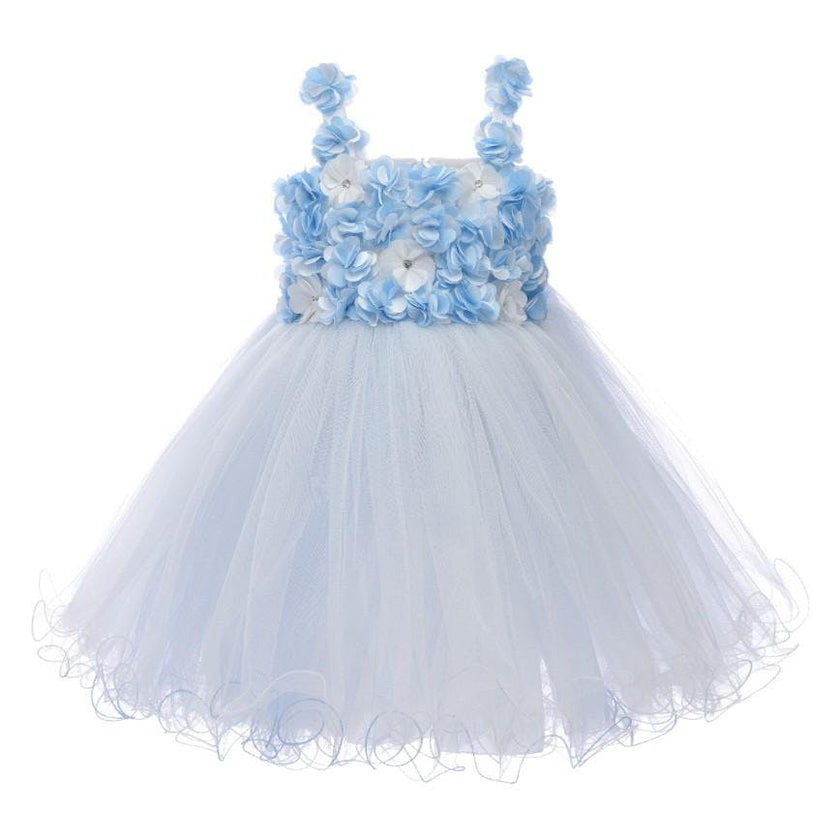 Blue Campanula Bloom Dress