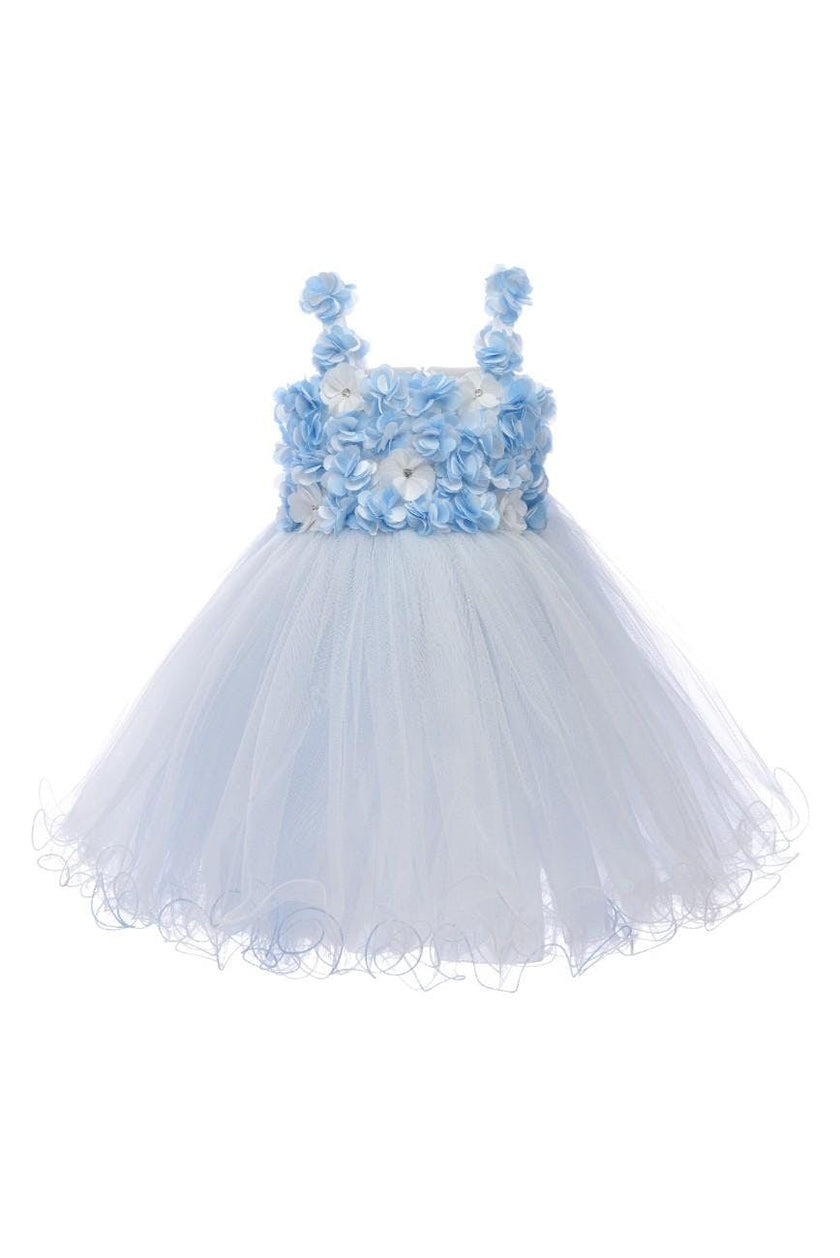 Blue Campanula Bloom Dress