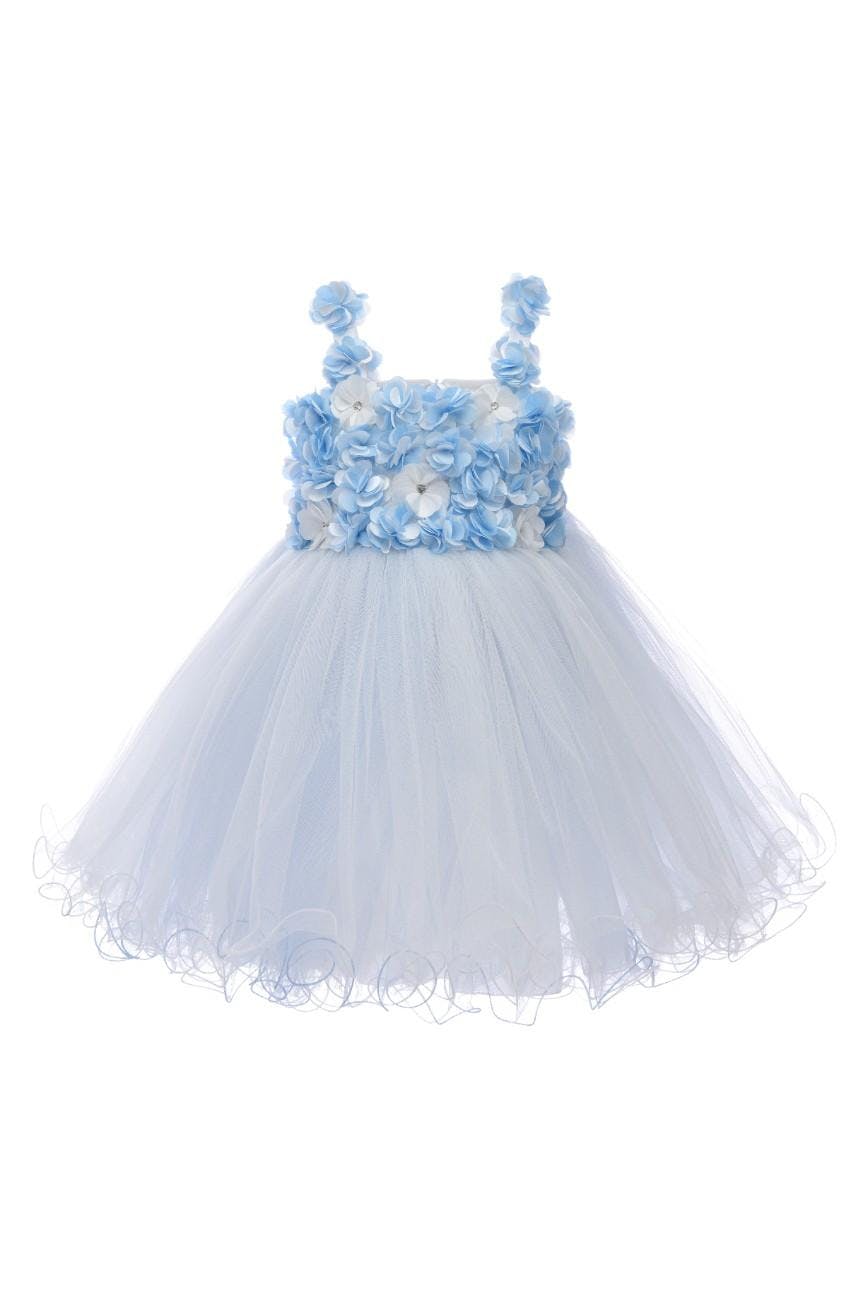 Blue Campanula Bloom Dress