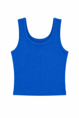 Emma Camp Blue With Heart & Arrow Terry Tank