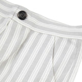 TARTINE ET CHOCOLAT Grey Stripe Cotton Shorts